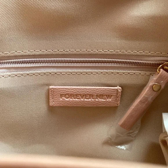 NWOT | Forever New Blush Pink Crossbody / Satchel - Picture 6 of 10